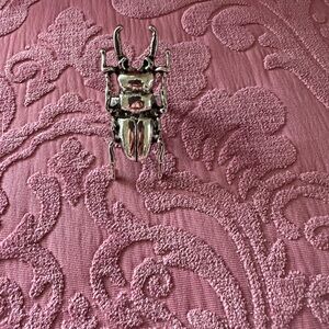 Silver Beetle Ring